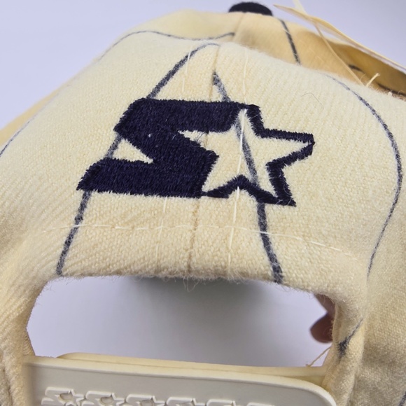 VINTAGE 90s Starter New York Yankees Pinstripe Snapback NWT - READ DESCRIPTION - Picture 8 of 14